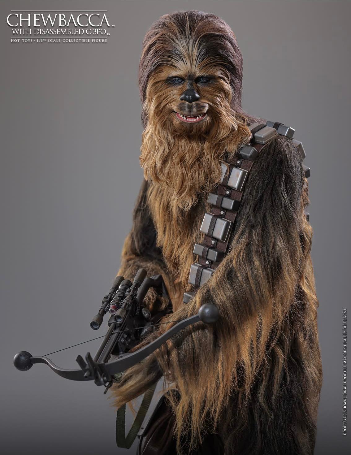 Hot Toys MMS766 Star Wars Episode V: The Empire Strikes Back™
Chewbacca™ with Disassembled C-3PO™
1/6th scale Collectible Figure - Image 2