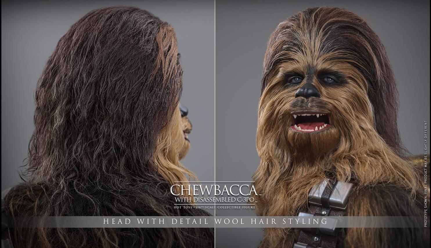 Hot Toys MMS766 Star Wars Episode V: The Empire Strikes Back™
Chewbacca™ with Disassembled C-3PO™
1/6th scale Collectible Figure - Image 4