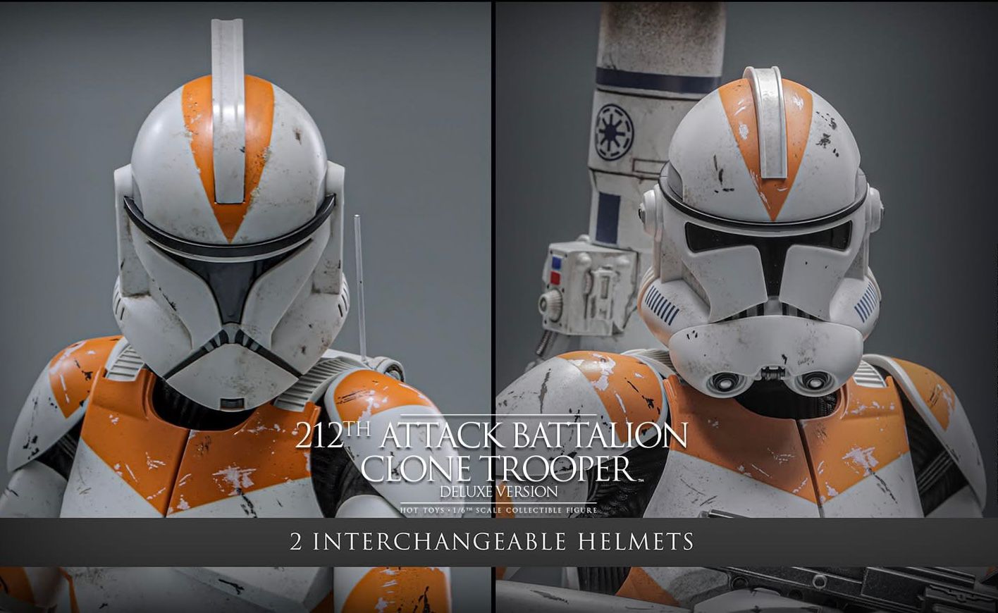 Hot Toys MMS852 Star Wars: Revenge of the Sith™
212th Attack Battalion Clone Trooper™ (Deluxe Version)
1/6th scale Collectible Figure - Image 5