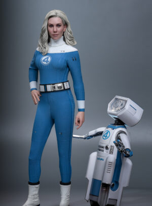 Hot Toys MMS824B The Fantastic Four: First Steps
Invisible Woman and H.E.R.B.I.E. Special Edition
1/6th scale Collectible Set