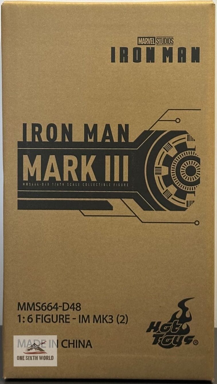Hot Toys MMS664D48 Iron Man
Iron Man Mark III (2.0)
1/6th scale Collectible Figure Diecast