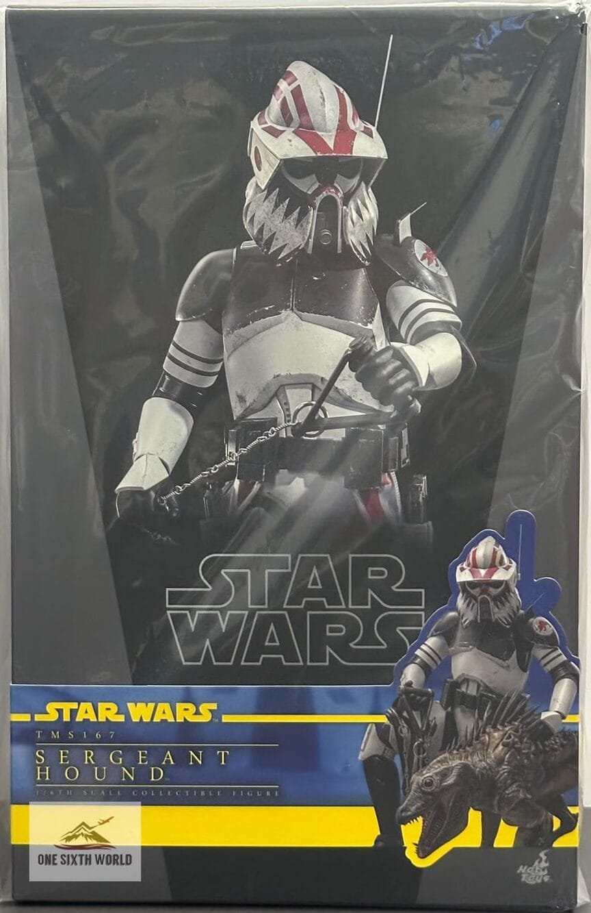 Hot Toys TMS167 Star Wars: The Clone Wars™
Sergeant Hound™
1/6th scale Collectible Figure - Image 3